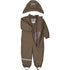 Mikk-Line Snow Suit Solid Snowsuit Chocolate Chip